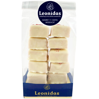 Leonidas Marshmallows Wit/Framboos (10)