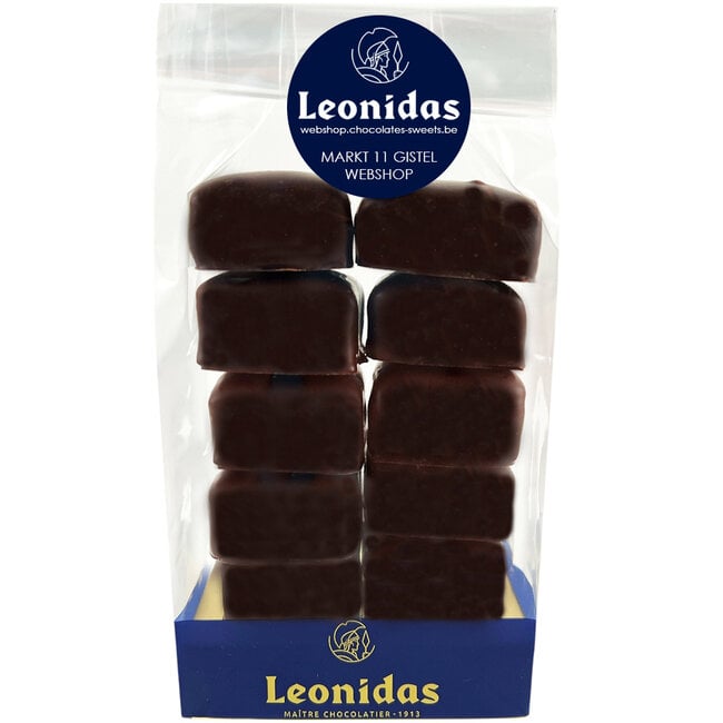 Leonidas Marshmallow Dunkle mit Zartbitterschokolade (10 Stück)