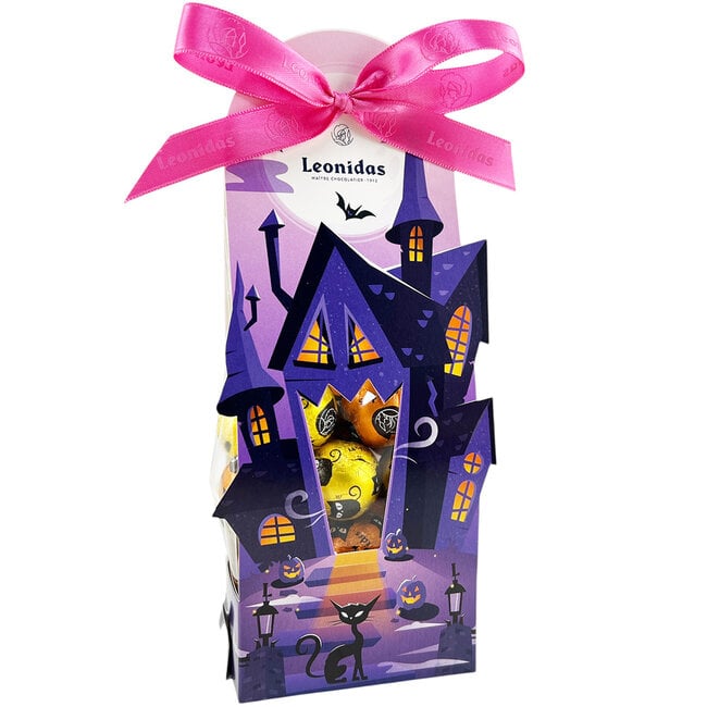 Leonidas Halloween zakje met 24 feestelijke chocoladeballetjes