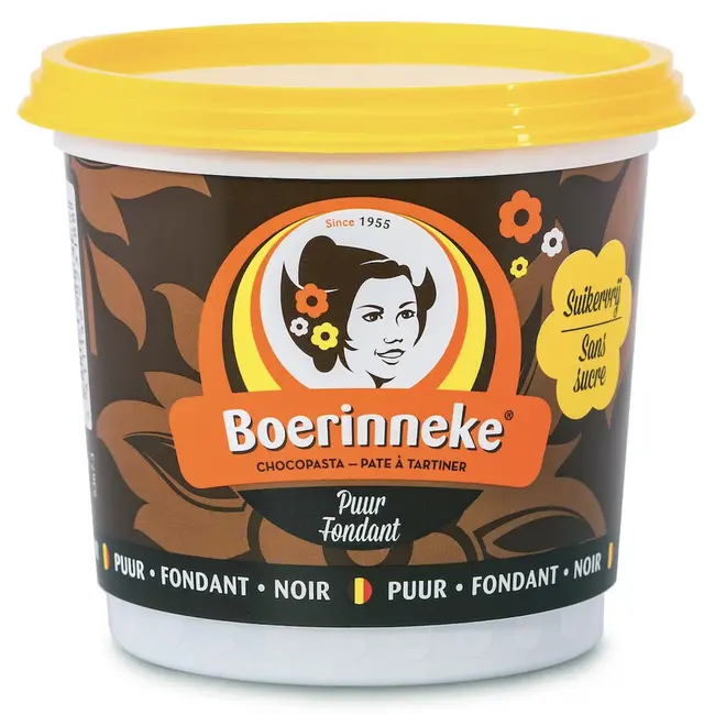 Pâte à tartiner Fondant allégée en sucre 400g