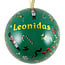 Leonidas Metalen kerstbal groen met 24 feestballetjes