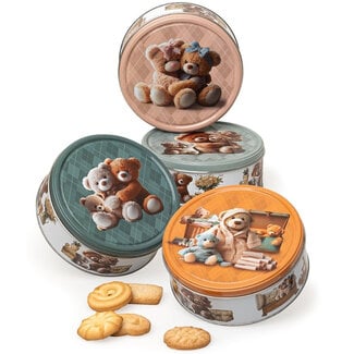 Danish Butter Cookies (Teddy theme box) 150g