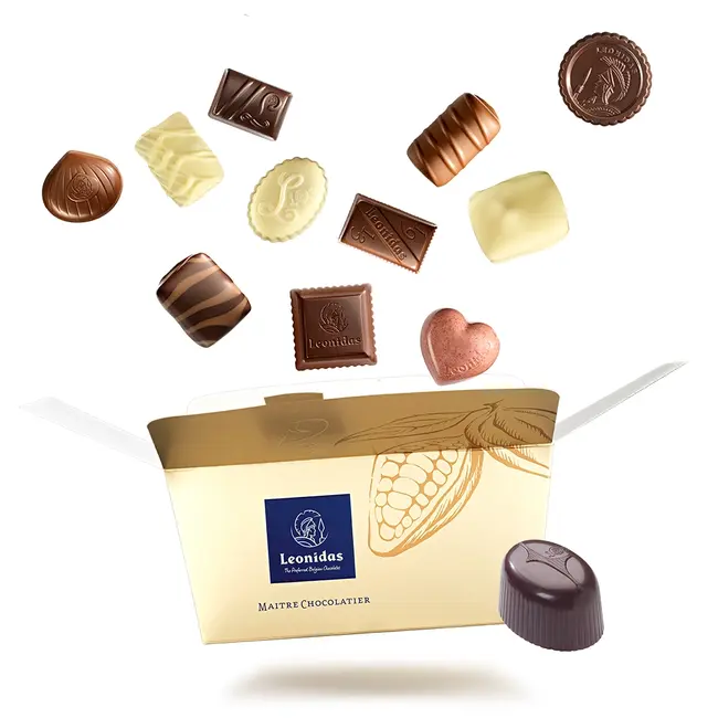Geschenkmand met CAVA en Pralines en Bonbons (S)