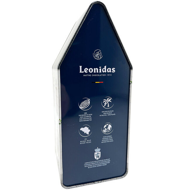 Leonidas Assorted Chocolates Tin House 500g - Premium Belgian Selection