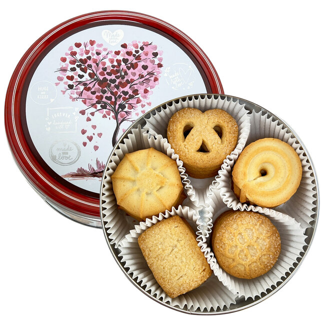 Dänisches Buttergebäck in der Themenbox Liebe 150g
