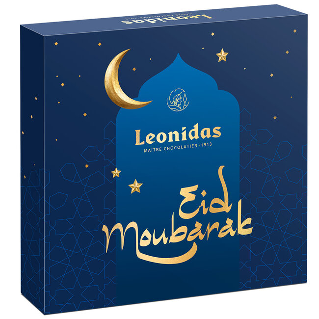 Leonidas Eid Moubarak geschenkdoos met 20 pralines en bonbons