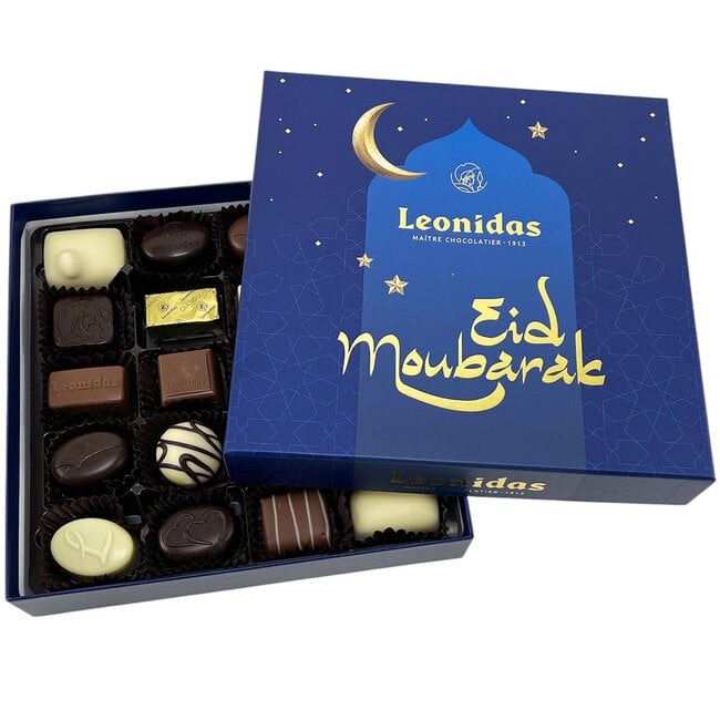 Leonidas Eid Moubarak geschenkdoos met 20 pralines en bonbons