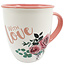 Porzellanbecher 'With Love' - Geschenkidee