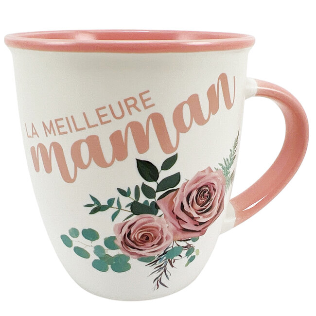 Tasse à café 'La meilleure Maman' garnie d'un assortiment de chocolats