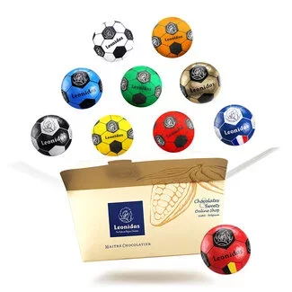 Leonidas Ballons de foot en chocolat 500g