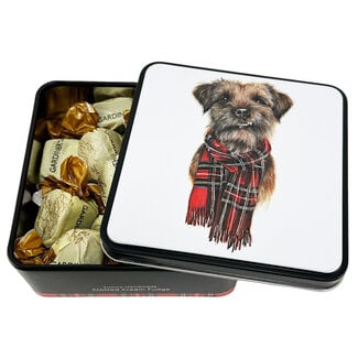 Tin box (Border Terrier) Vanilla Fudge 120g