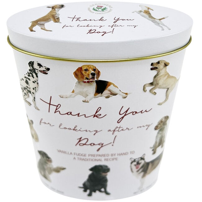 Vanilla Fudge Thank You Tin Box 250g