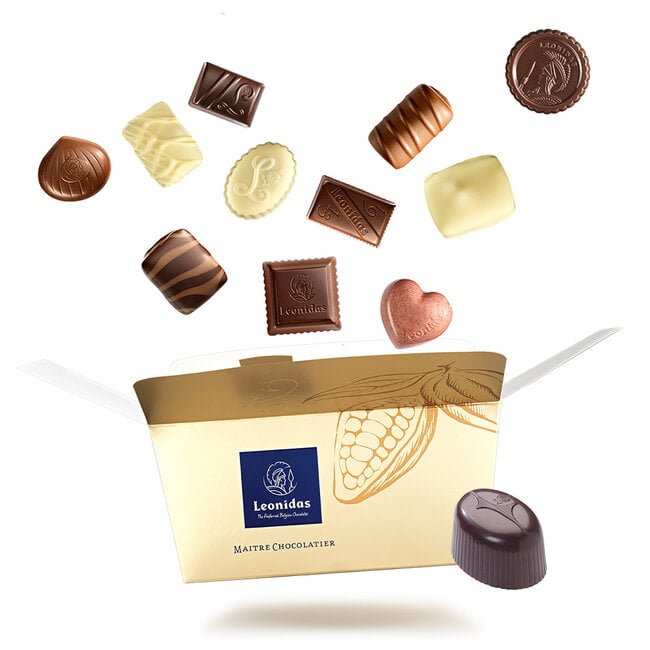 Geschenkpakket Delicatessen XS met Bonbons en Macarons
