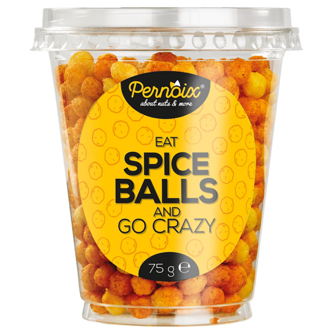 Pernoix Pittige Spice Balls 75g voor bij de borrel