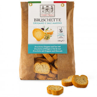 Bruschetta mit Oregano und Meersalz 150g