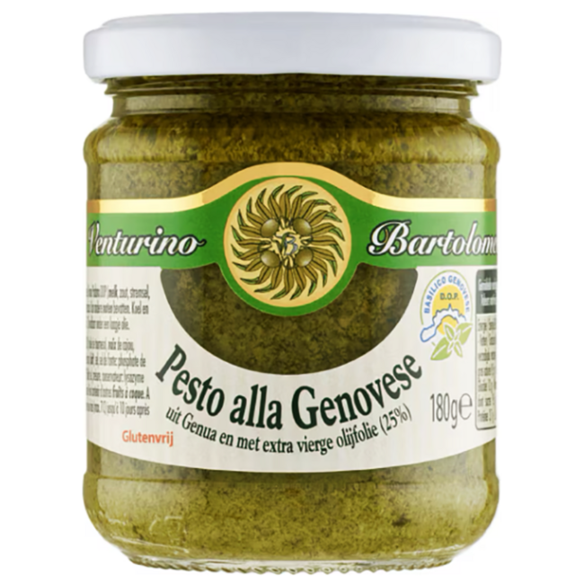 Pesto alla Genovese 180g - Premium Italian Basil Sauce