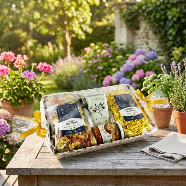 Panier Cadeau Pasta & Pesto L