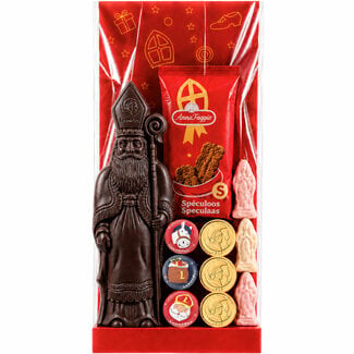 Leonidas St. Nicholas Gift Bag (M) dark