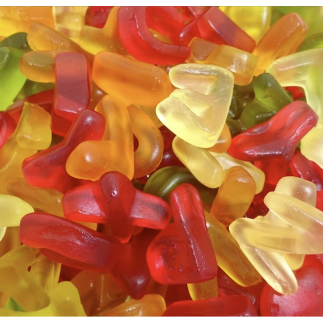 Haribo Puntzak thema Sinterklaas gevuld met 500g Haribo snoepjes