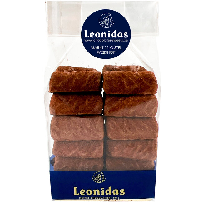 Leonidas Zakje met 240 Truffels Puur, voor de liefhebbers van krachtige chocolade.