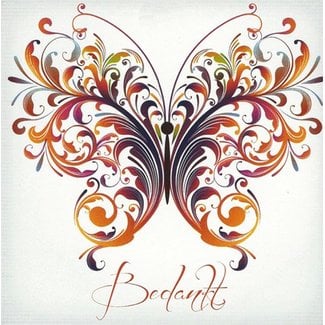 Greeting Card 'Bedankt' (7x7cm)