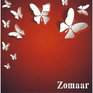 Wenskaart 'Zomaar' (7x7cm)