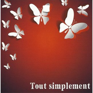 Greeting Card 'Tout simplement' (7x7cm)