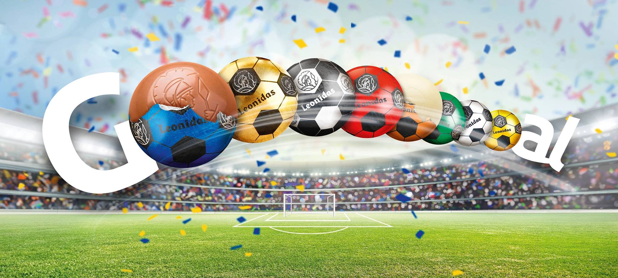 Onze chocolade-voetballetjes ...