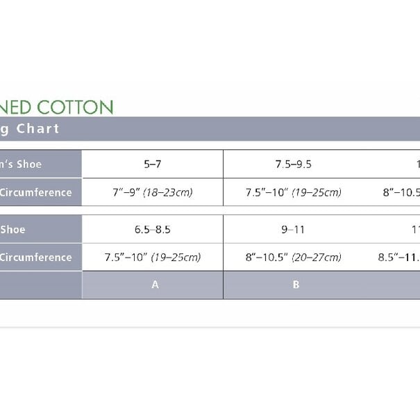 SIGVARIS Women's Cushioned Cotton Calf 15-20 mmHg