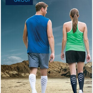 Athletic Recovery Sock Calf 15-20mmHg