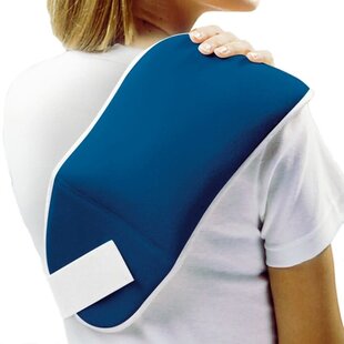 Thermal Wrap Back/Shoulder Size  6 in x 10 in Blue Un