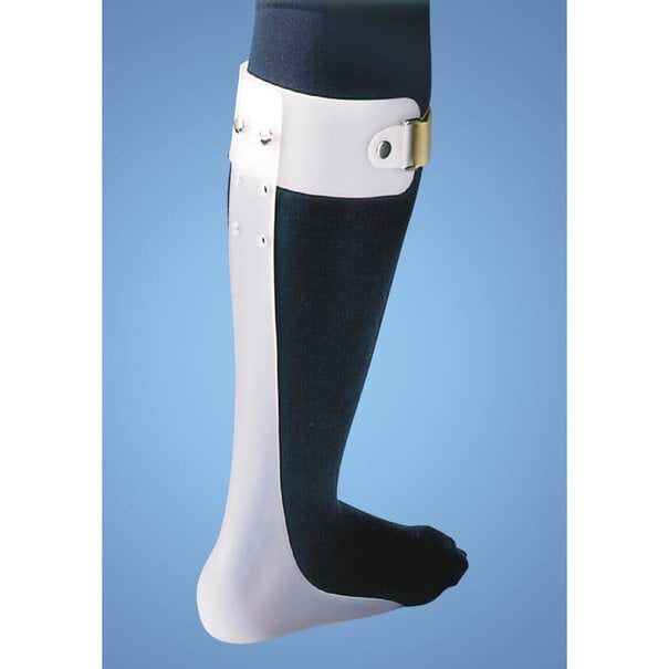 Ankle Foot Orthosis/Foot Drop Splint Right White Md