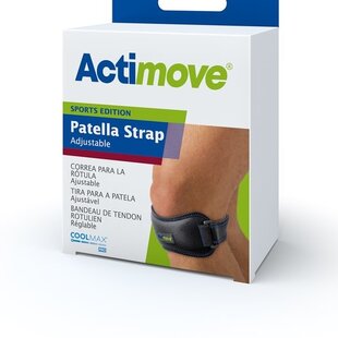 Actimove Patella Strap Adjustable Universal Black