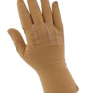 Full Finger Compression Glove Beige