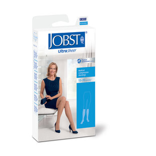 Jobst Ultrasheer Knee Closed Toe 15-20 mmHg
