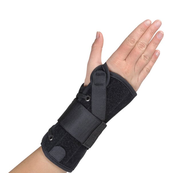 Suede Lacing Wrist Orthosis