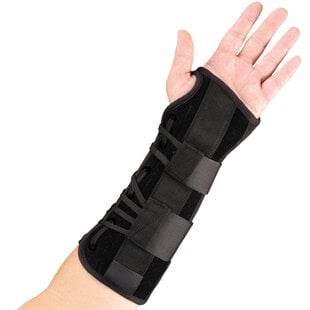 Suede Lacing Wrist & Forearm Orthosis