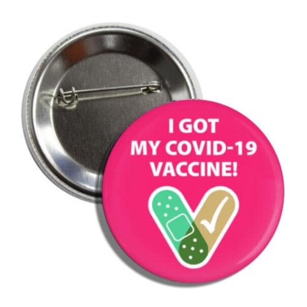Pins: I Got My COVID-19 Vaccine 2.25"
