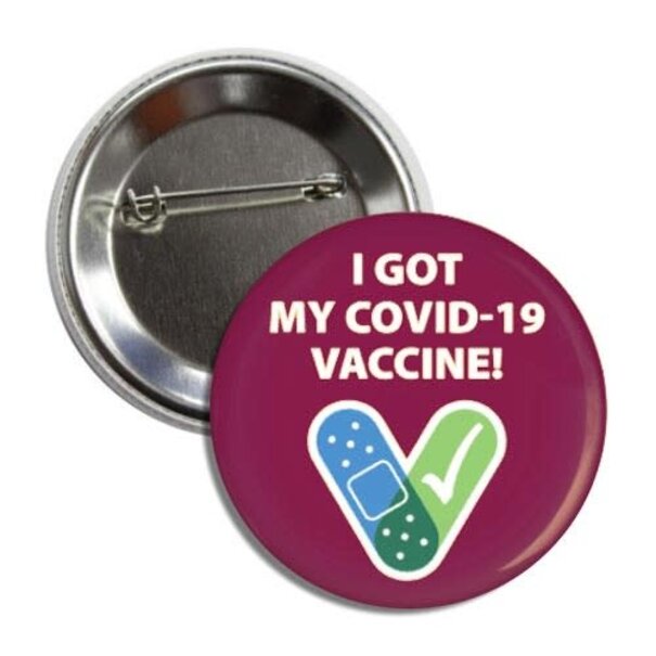 Pins: I Got My COVID-19 Vaccine 2.25"