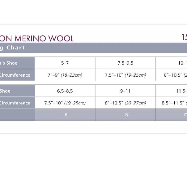 SIGVARIS Men's All-Season Merino Wool Calf 15-20mmHg