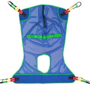 Patient Lift Sling - Mesh - w/ Commode Opening