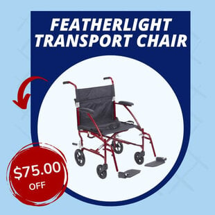Lightweight Transport Chair