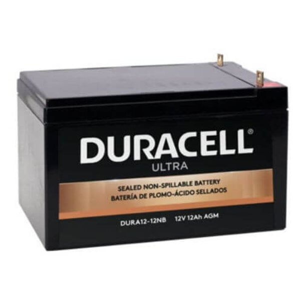 Duracell Battery 12V 12AH - Nut & Bolt