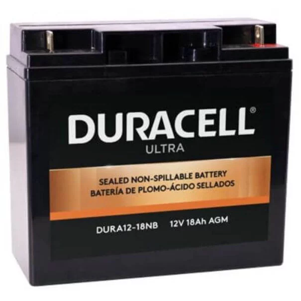 Duracell Battery 12V 18AH - Nut & Bolt