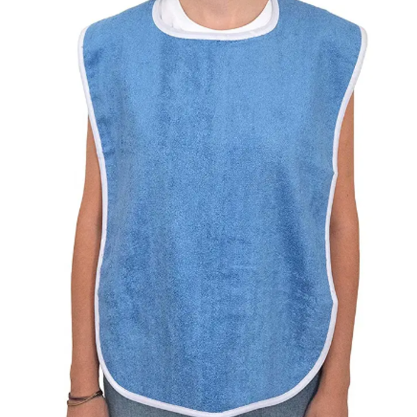 Bib Blue Terry cloth (4)