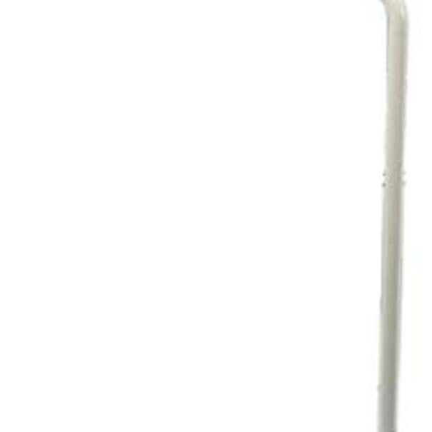 Wall to Floor Grab Bar - White