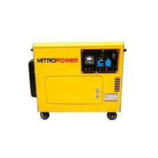 Mitropower PM7000TD -  155 kg - 4,5 kVA - 67 dB - Groupe électrogène