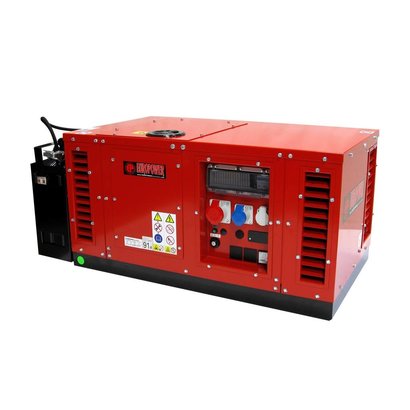 Europower EPS12000TE | Stromerzeuger mit Stundenzähler und Thermisch Schutzschalter