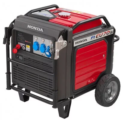 Honda EU70is Inverter Generator 4-stroke engine and a running time of up to 6,5 hours.