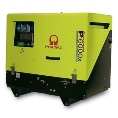 Pramac P6000s Stromerzeuger Diesel-Generator E-Start 400V - 6,9 kVA